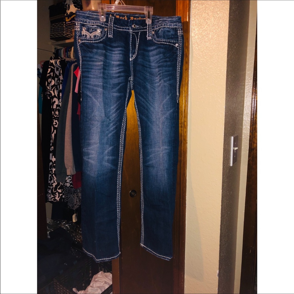 Beautiful rock revival jeans